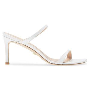 Stuart Weitzman Aleena 75 mm Classic White Heel